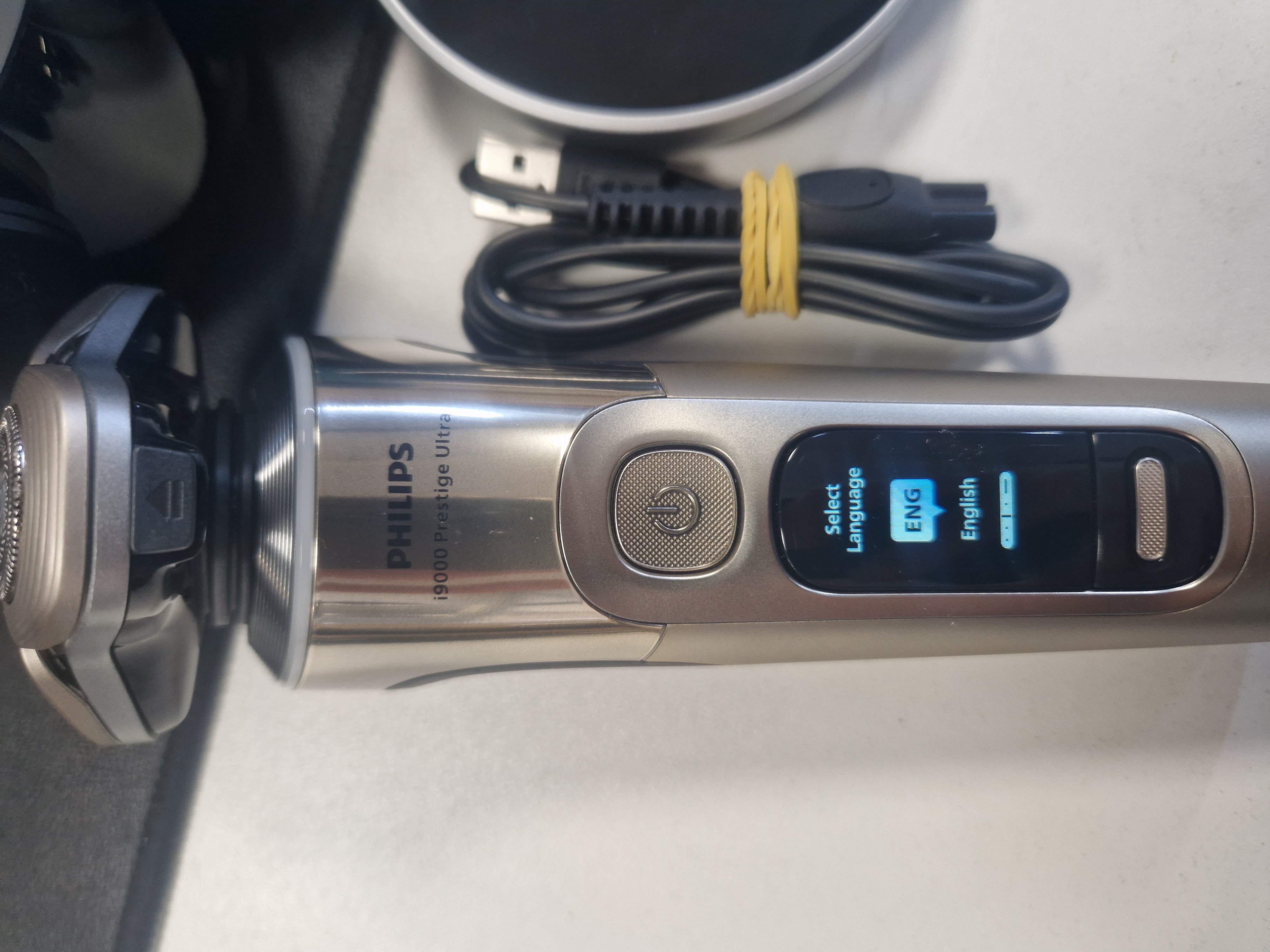 Philips Shaver i9000 Prestige Ultra Elektrisch Scheerapparaat Voor Mannen - Met Quick Clean Pod & Precisietrimmer - Goud - XP9403/31