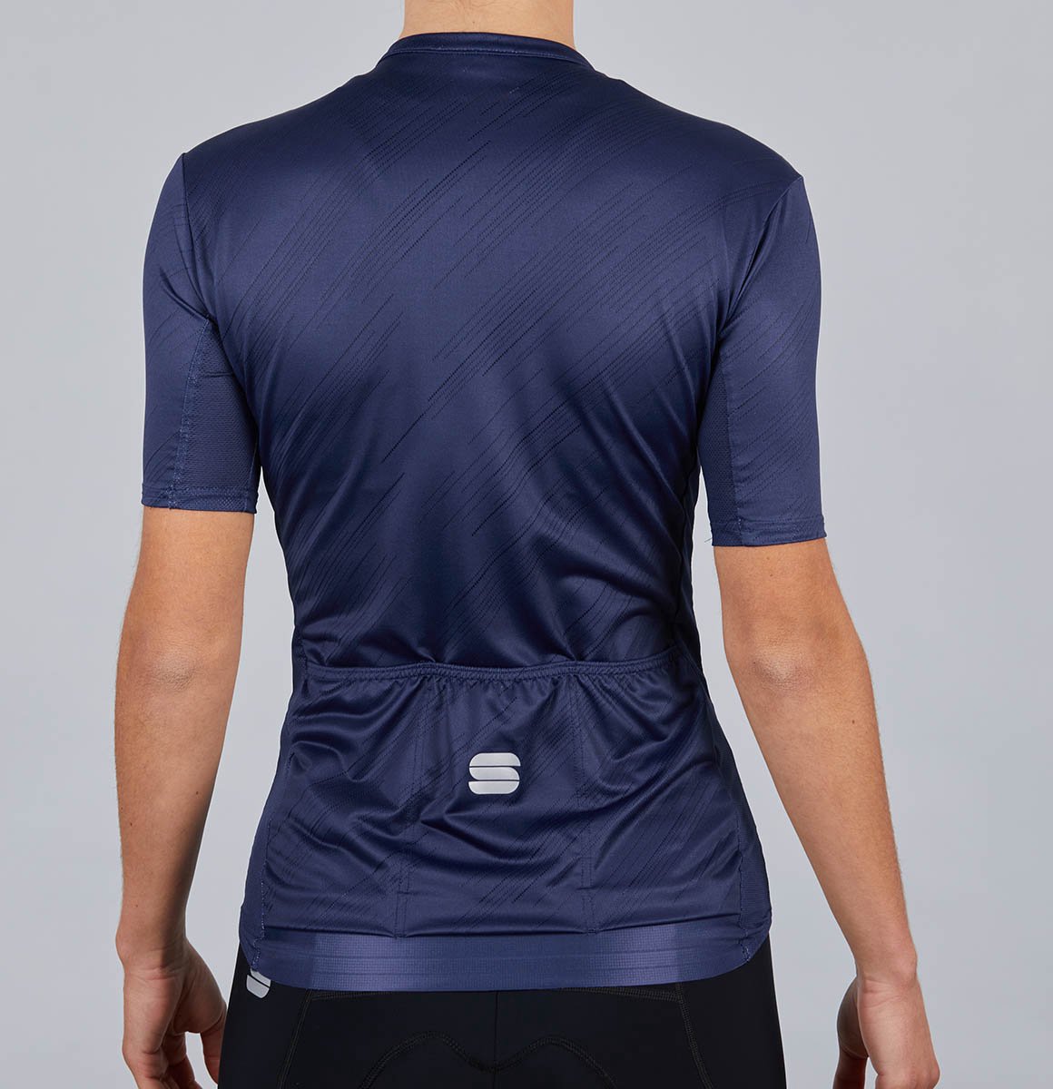 Sportful- Maat M  Flare W Fietsshirt Dames - Blauw