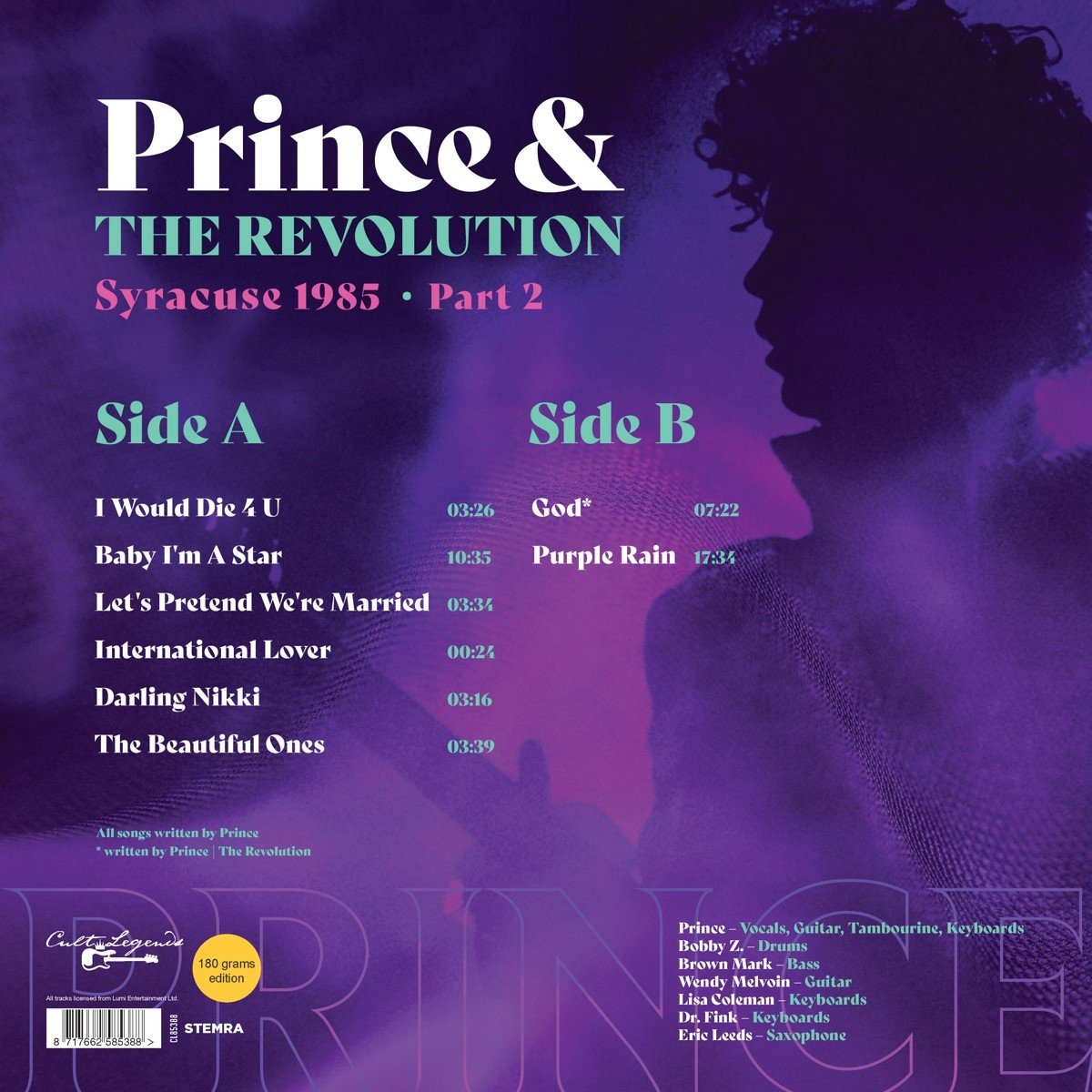 Prince & The Revolution - Syracuse 1985 Part 2 (LP)