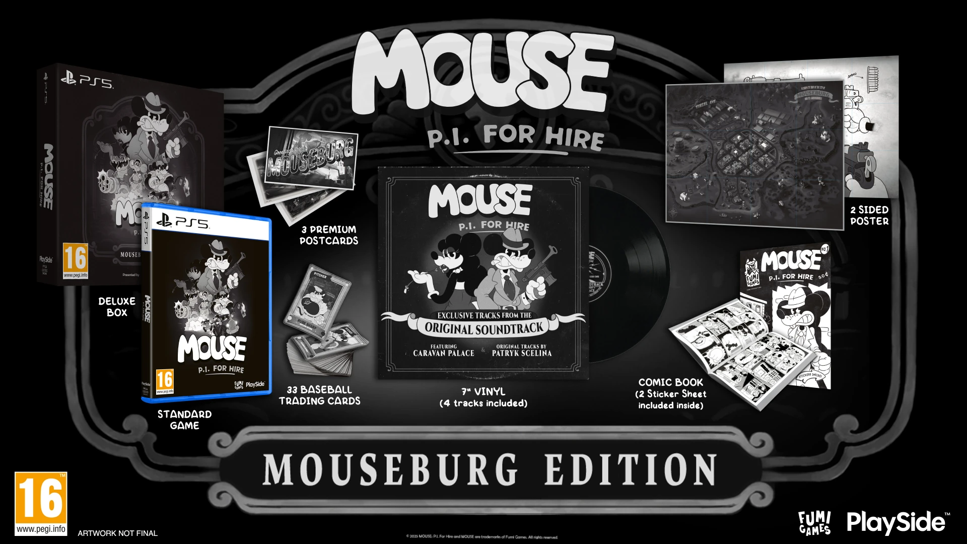 MOUSE: P.I. For Hire Mouseburg Edition – PS5