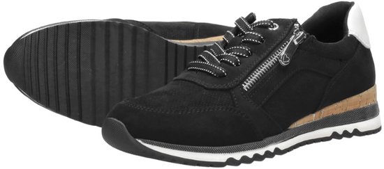 Marco Tozzi - maat 37 - Sneakers Laag Sneakers Laag - Zwart
