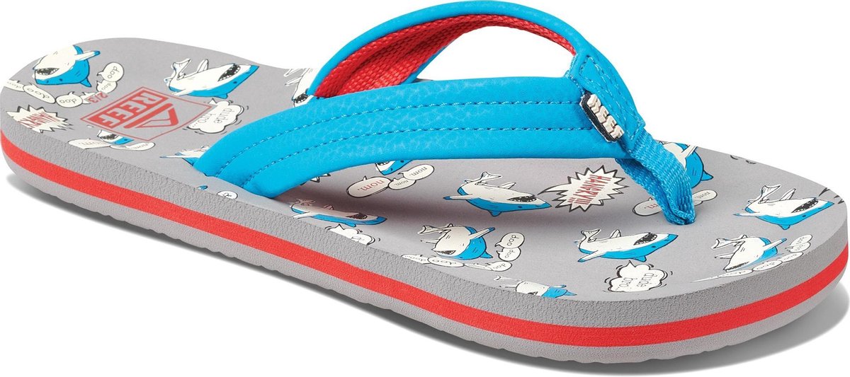 Reef Kids Ahi Meisjes Slippers - Maat 33.34 - Nom/Nom