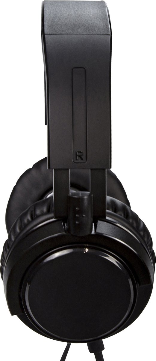 Fysic FH-15 Koptelefoon - Met volumeregeling en verlengkabel 3 meter - Zwart