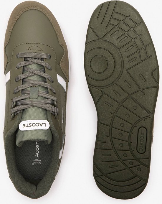Lacoste -maat 44- T-Clip 223 6 Sma Heren Sneakers - Groen/Wit