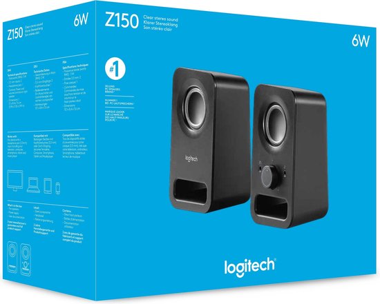 Logitech Z150 - Speakerset - Zwart