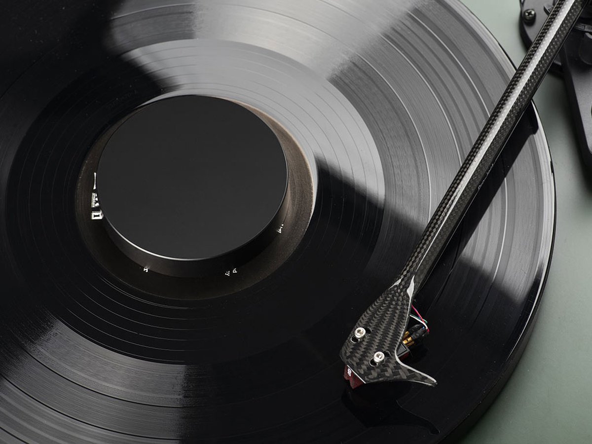Pro-Ject Record Puck E – Gewicht voor vinyl – Platenspeleraccessoire – Zwart (per stuk – 1 stuk)
