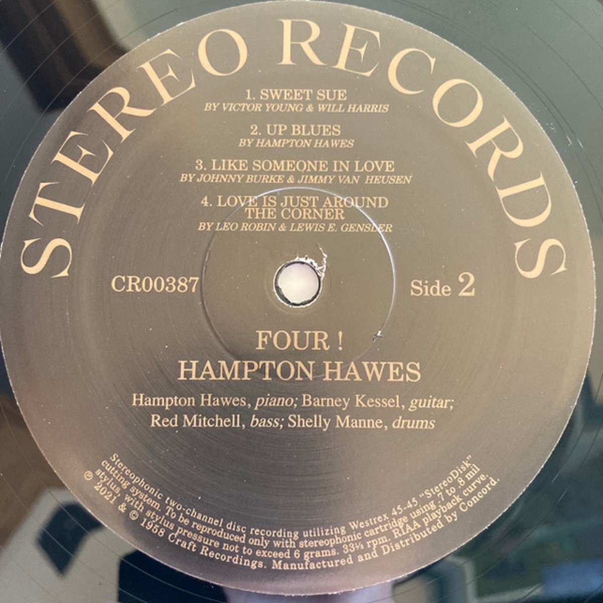 Hampton Hawes, Barney Kessel, Shelly Manne, Red Mi - Four! LP
