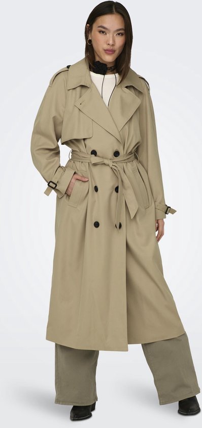 ONLY - Maat XS - ONLCHLOE TRENCHCOAT DOUBLE B. OTW NOOS Dames Jas