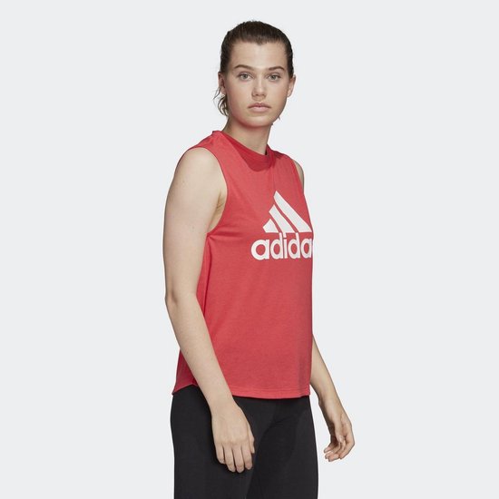 adidas W MH BOS TANK - Maat S