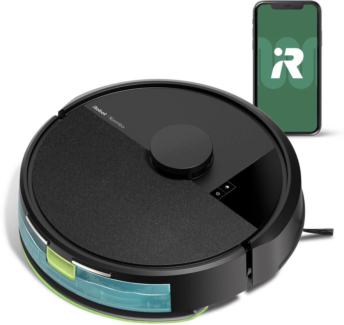 iRobot Roomba® 105 Combo - Robotstofzuiger met Dweilfunctie - Zwart (Y3110)