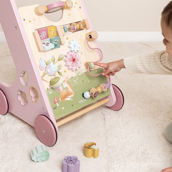 Little Dutch Activiteiten loopwagen - Fairy Garden FSC