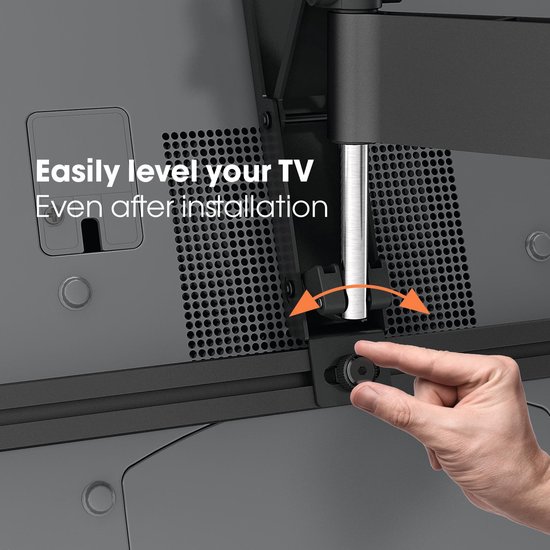 Vogel's WALL 3145 Draaibare tv-beugel (zwart) 19-43 Inch