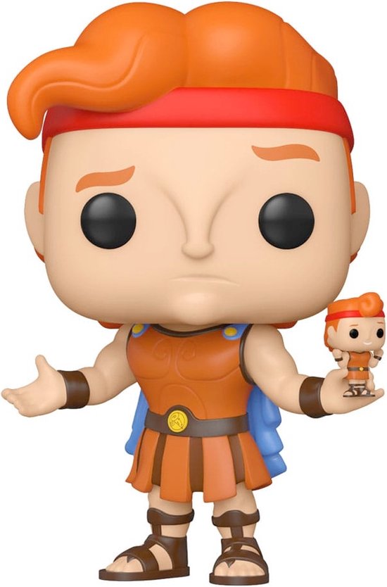 Funko Pop #1329 Hercules with Action figure Exclusive Funko Pops, Convention Exclusives