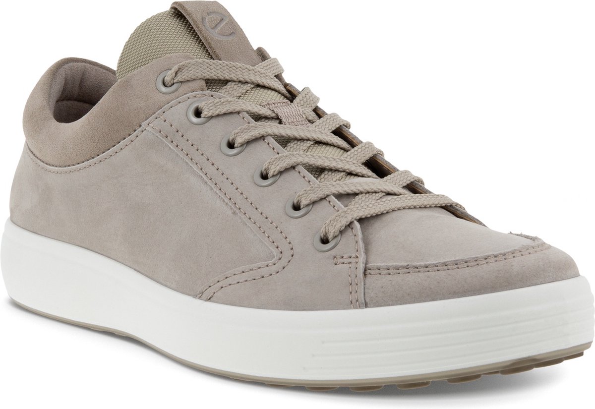 ECCO Soft 7 heren sneaker - 43 - Taupe