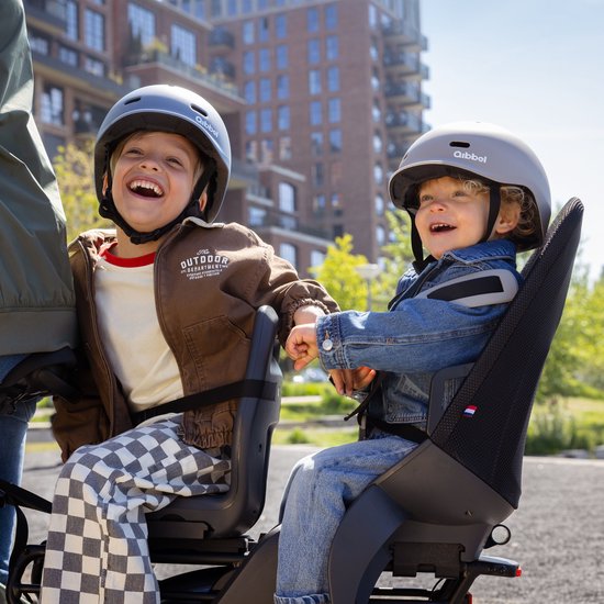 fietsstoeltje, duo, helm, kinderzitje, beltvriendelijk?