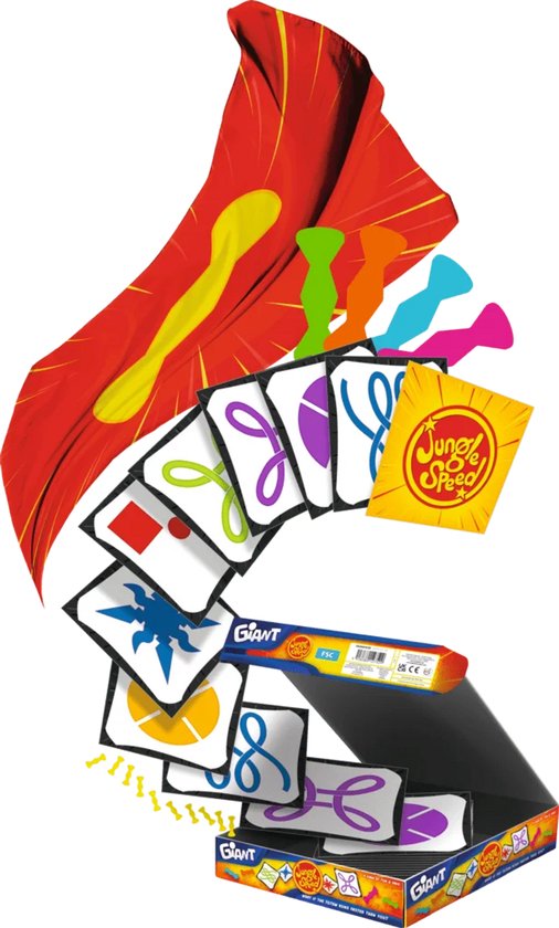 Jungle Speed Giant - Kaartspel - 7+