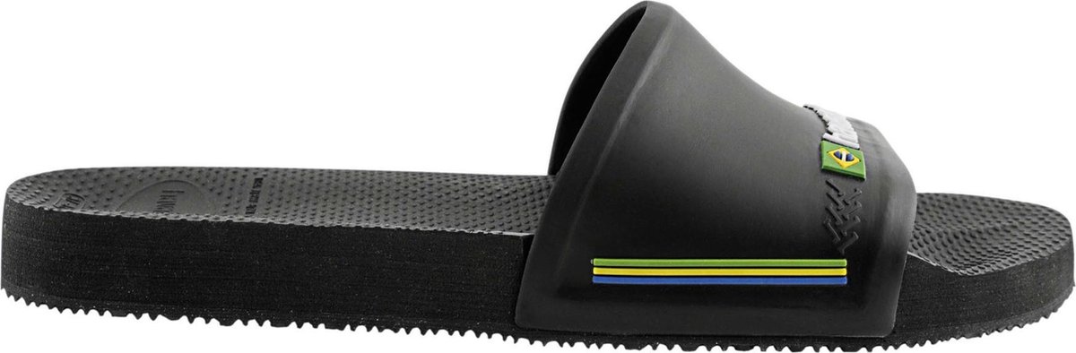 Havaianas Slide Brasil Unisex Slippers - Maat 41/42 - Black