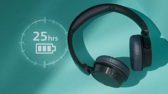 Philips TAH3209BK/00 hoofdtelefoon/headset Draadloos Hoofdband Oproepen/muziek Bluetooth Zwart