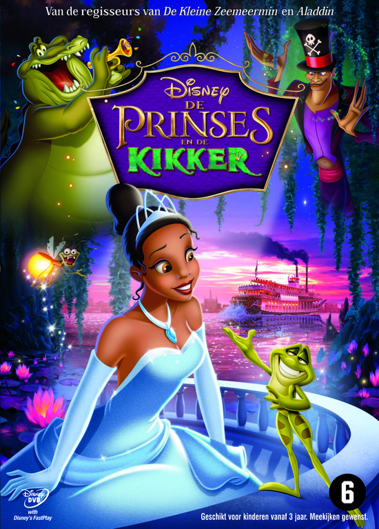De Prinses En De Kikker (DVD)