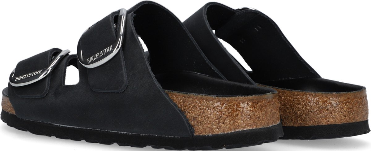 Birkenstock - Maat 42 - Arizona Black narrow Big Buckle