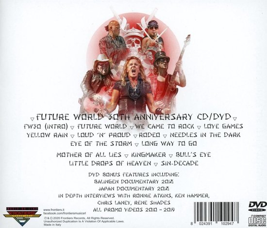 Pretty Maids - Maid In Japan - Future World Live 3 (CD)