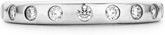 Ti Sento Milano Ring 12119ZI - Zilver Ringmaat: 16.00 mm / maat 50 Bewerking:Gerhodineerd