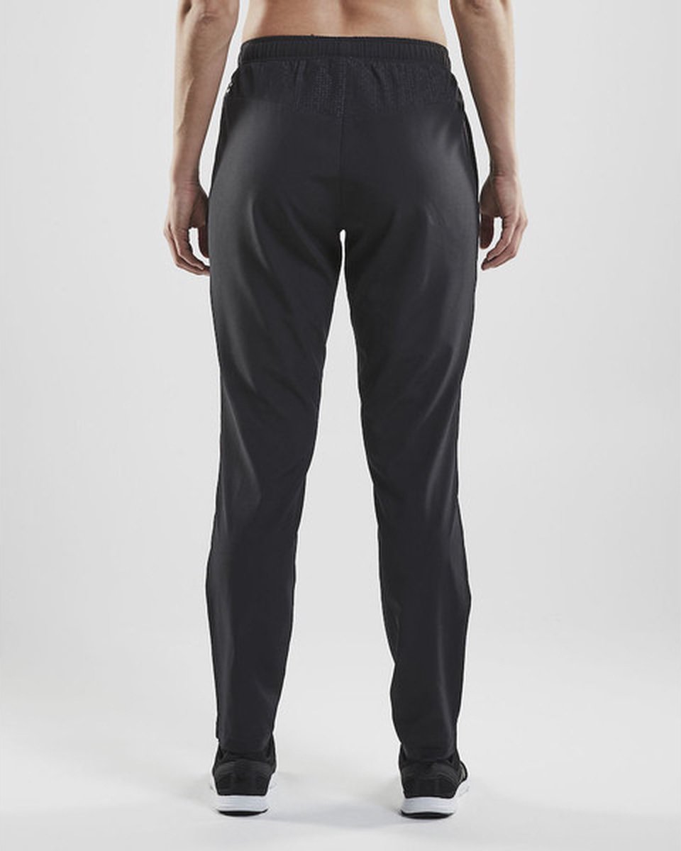 Craft Rush Wind Pants Dames - Sportbroeken - zwart - maat XL