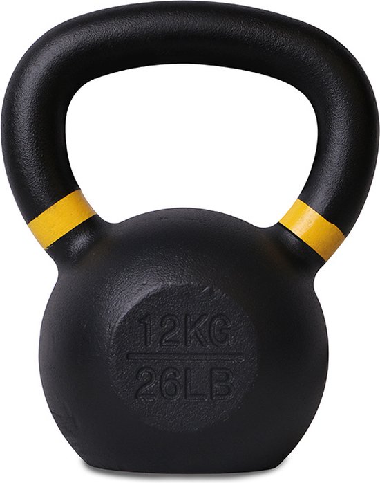 Pure2Improve - Kettlebell gietijzer - 12kg