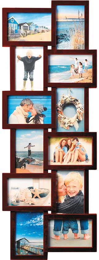 120e-3e09-4b62-a873-a0c0aaf8b642 Incompleet- Henzo Holiday Gallery 12x - Fotolijst Donker Bruin