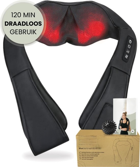 massage, nek, rug, isolatie, elektrisch