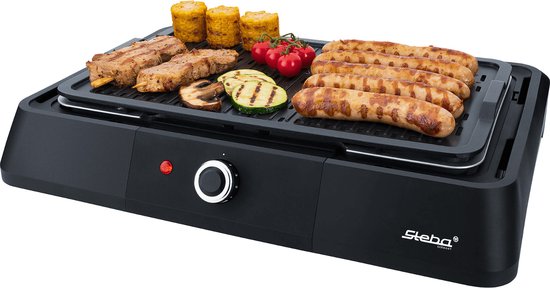 Steba VGP20 - Elektrische Barbecue - Tafelgrill - 39x22 cm - 1600 Watt -