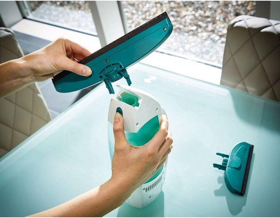 Leifheit Dry & Clean Raamzuiger set - 28cm breedte - Stand-by sensor