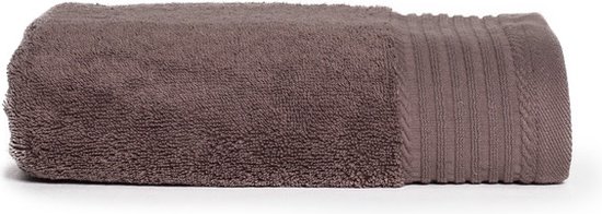The One Towelling Deluxe Handdoek - 100% Zacht Katoen - Hoog absorptievermogen - 50 x 100 cm - Taupe