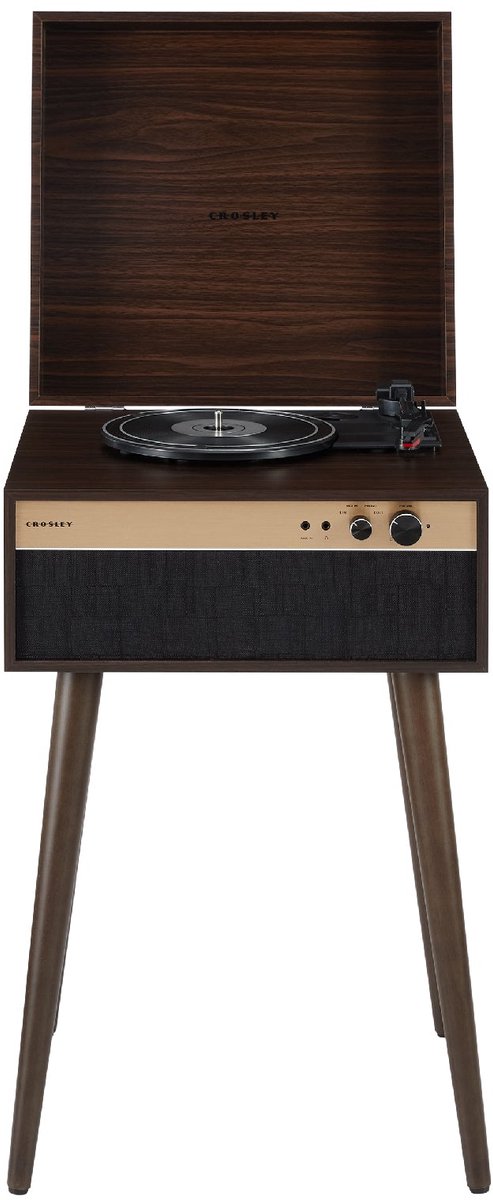 Crosley Jasper - Walnoot - Bluetooth platenspeler