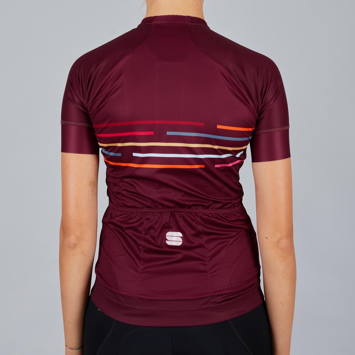 dgmoutlet-nl-Sportful-Short-Sleeve-Fietsshirt-Dames-Rood-Maat-XXL-aanbieding-sale-korting-2 Sportful - Maat XXL - Short Sleeve Fietsshirt Dames - Rood