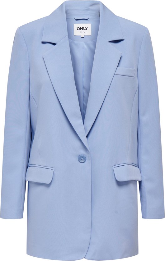 Only - Maat 40 - Blazer Onllana-berry L/s Ovs Blazer Tlr No 15245698 Bel Air Blue Dames