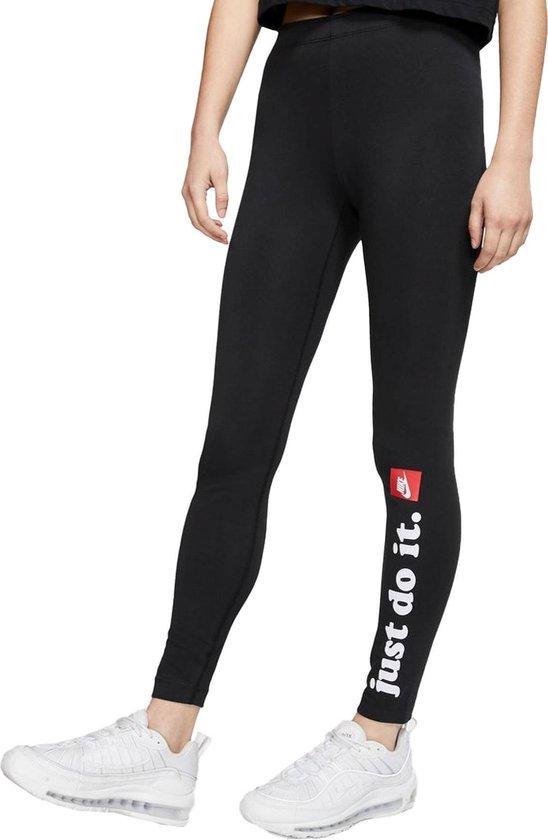 leggings, black leggings, athletic, logo text, slim fit