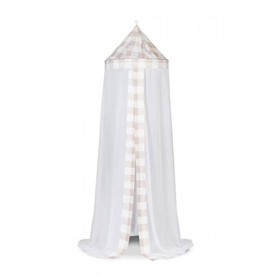Jollein Check - Klamboe Voile - Zand