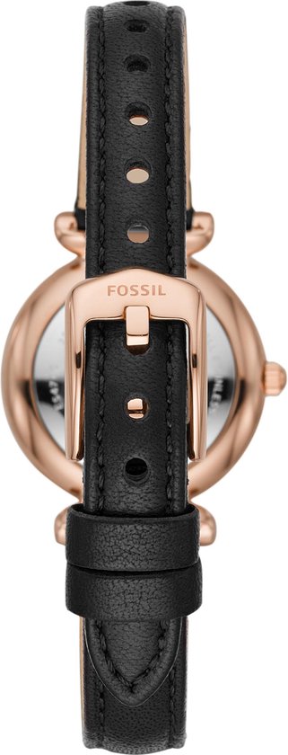 Fossil Carlie ES4700 Dameshorloge 28 mm - Rosékleurig