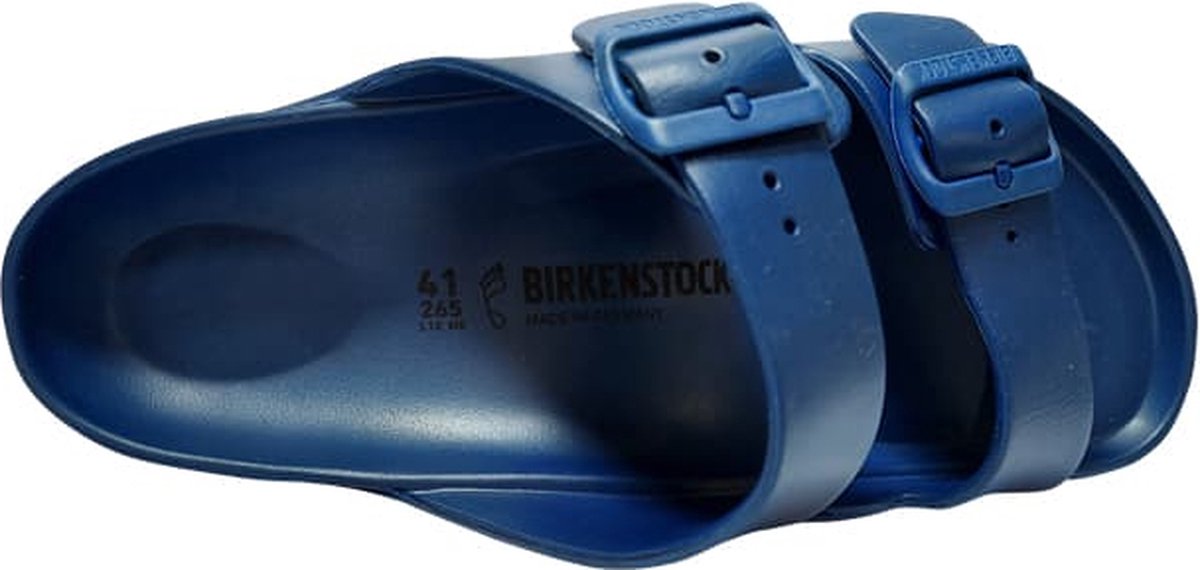 Birkenstock Arizona EVA Navy Reg Heren Slippers - Navy - Maat 44