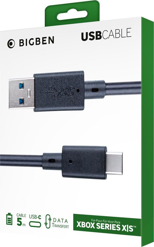 Xbox Series X/S USB kabel - 5 meter
