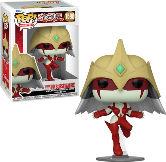 Funko Pop #1598 Funko Pop! Animation: Yu-Gi-Oh! - Elemental HERO Burstinatrix