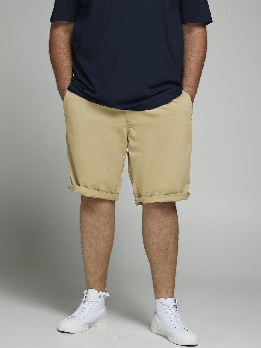 JACK&JONES - Maat 42 - PLUS SIZE JJIBOWIE JJSHORTS SOLID SA PS Heren Broek