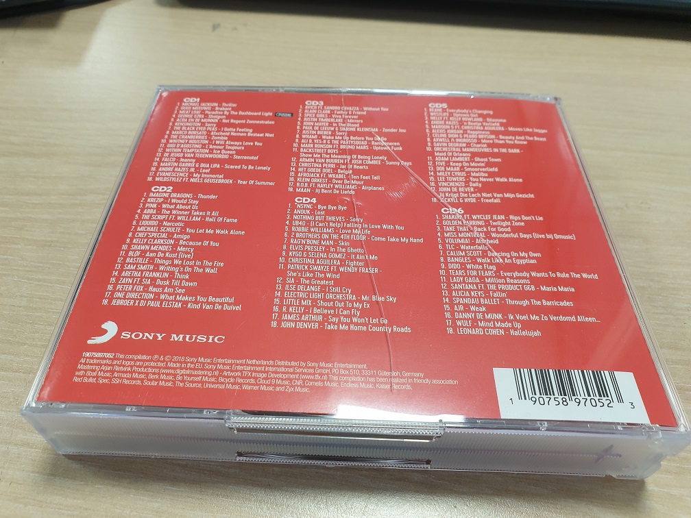Qmusic - Qmusic Top 1000 - 2018 - CD