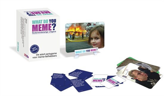 What Do You Meme? - Nederlandstalige editie - 18+ party game / kaartspel