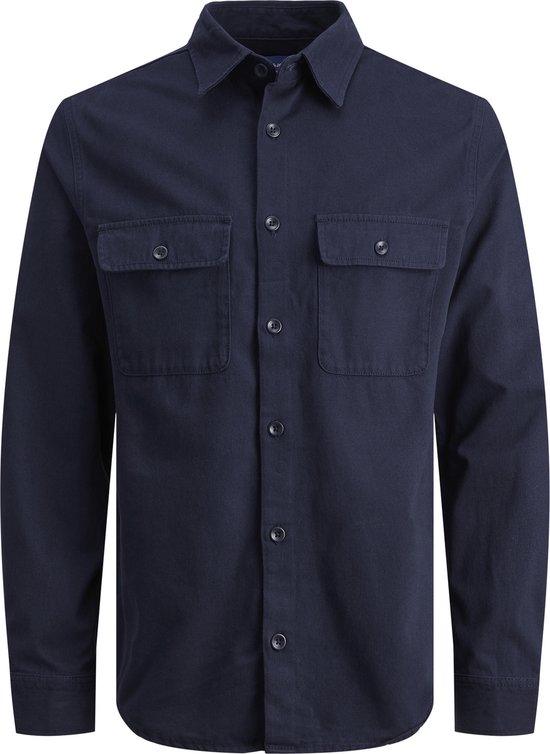 JACK&JONES - Maat EU3XL US1XL - PLUS JORDARREN CPO SHIRT LS PS Heren Overhemd