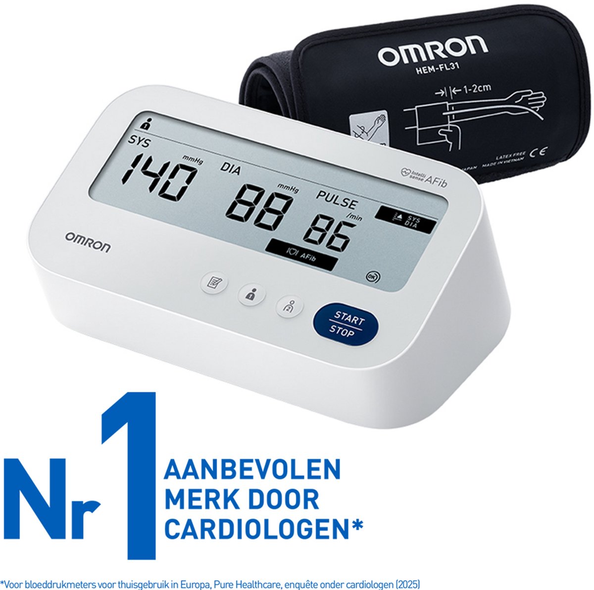 bloeddrukmeter, hartslag, omron, bloeddruk, paneeldisplay