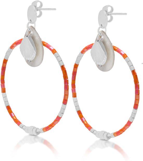 Scmyk oorbellen ES-275 C Lemonhead zilverkleurig