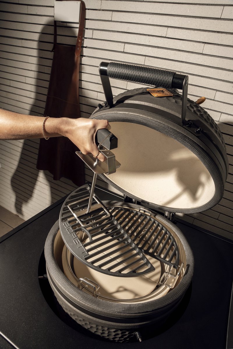 Boretti - Grillrooster lifter - BBQ Tool - Barbecue accessoire