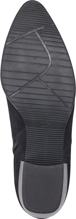 MARCO TOZZI  - Maat 37-  MT Soft Lining, Feel Me - Insole Dames Boot Heel - BLACK